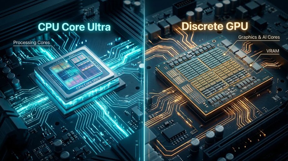 CPU versus GPU Processor Architecture