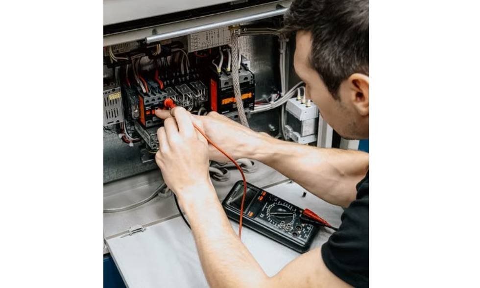 Checking computer power cable connection