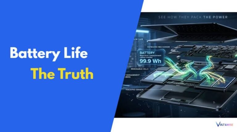 Laptop Battery Life Explained How to Check Watt-Hours, Test Real Hours & the Truth Manufacturers Hide