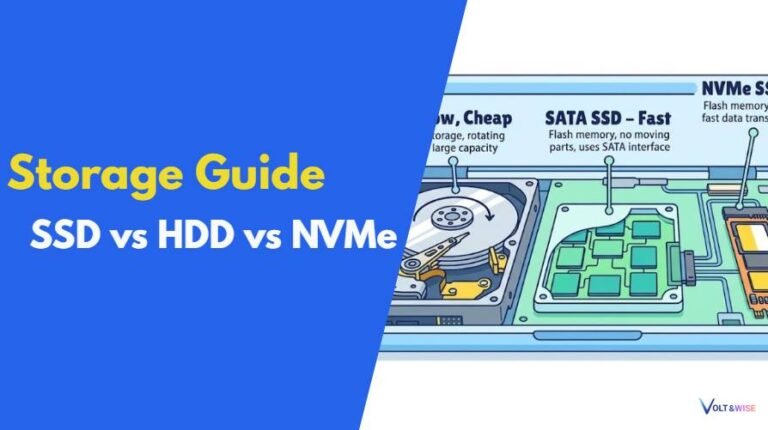SSD vs HDD vs NVMe The Ultimate Laptop Storage Guide (And How Much Space You Really Need)