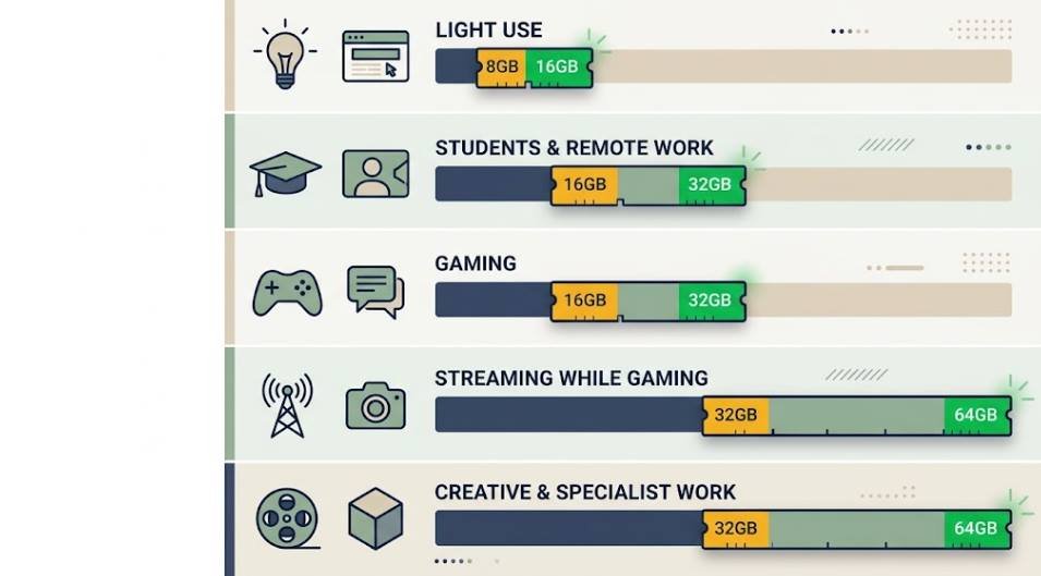 The 2026 RAM cheat sheet by use case